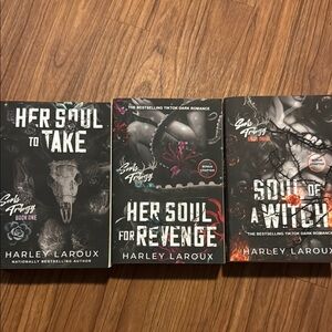 Harley Laroux Dark Romance Book Trilogy